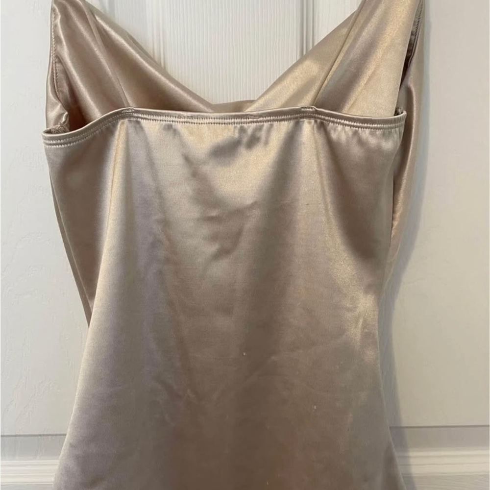 Bear Dance Satin Champagne Top - Picture 3 of 3